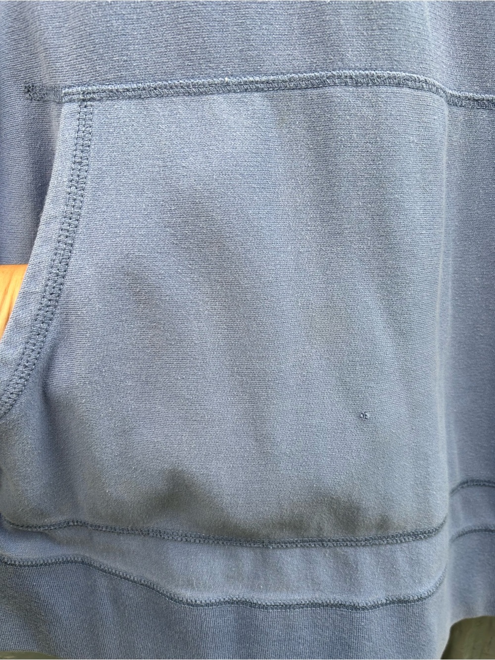 Foreign Rider Co Blue logo hoodie, size “4” (Large) - Picture 5 of 10